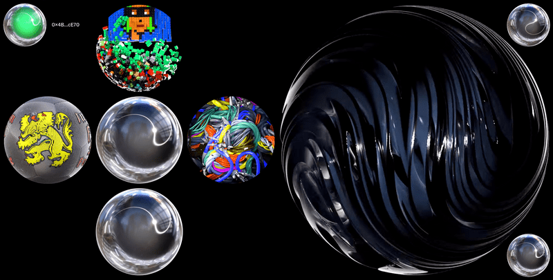 Dashboard: NFTs 1,2 & 3 Minted